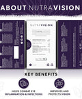 Nutra Tea NUTRAVISION - Eye Health Tea Includes Bilberry & Eyebright - For general and age-related eye health - 20 Enveloped Tea Bags - by - Herbal Tea