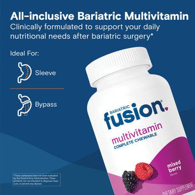 Bariatric Fusion Multivitamin With Iron Complete Chewable