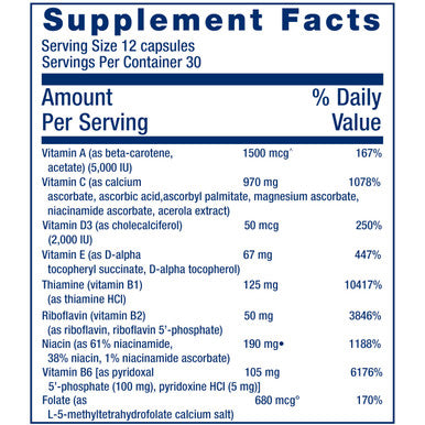 Life Extension Mix (Multi-Vitamin), 360 Capsules, Package may vary