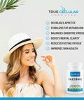 Fastonic Molecular Hydrogen Supplement-Elite Level Of H2-60 Servings (60 Tablets) Non Gmo,Gluten Free,Soy Effortless Fasting,Improved Cognitive Function,Skin Health