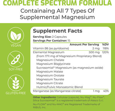 BiOptimizers - Magnesium Breakthrough Supplement 4.0 - 30 Capsules