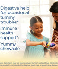 ReLife Probiotics for Kids Supports Digestive and Immune Health Gluten Dairy Soy Berry flavor 30 Chewable Tablets Packaging May Vary