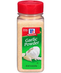 McCormick Garlic Powder, Non GMO, Made from Fresh, Whole Garlic Cloves, For Bringing Consistent Flavor to Favorite Foods While Cooking, 8.75 oz