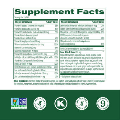 MegaFood Women'S 40+ One Daily Multivitamin For Women With Vitamin B12 Vitamin B6 Vitamin C Vitamin D Zinc & Iron - Plus Real Food - Immune Support - Bone Health - Non-Gmo - Vegetarian - 60 Tabs