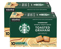 Starbucks K-Cup Coffee Pods, Caramel Naturally Flavored Coffee For Keurig Brewers, 100% Arabica, 1 Box (22 Pods)