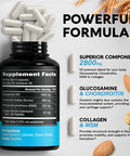 NUTRAHARMONY Glucosamine Chondroitin Capsules & Saffron Capsules
