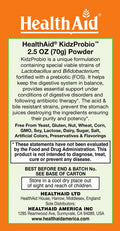 Kidzprobio Powder, 5 Billion With Prebiotic, Acid And Bile Resistant, Once Daily, Dairy Free, Vegan