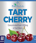 YUMMYVITE Tart Cherry - 4:1 Extract Capsules Equivalent To 1000Mg Of Montmorency Cherries, Antioxidant-Rich, Natural Uric Acid Support Supplement, Non-Gmo - 60 Capsules