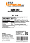 BulkSupplements BCAA 3:1:2 Powder (Branched Chain Amino s) - BCAA Powder for Muscle Recovery - Unflavored, - 1500mg , 667 Servings (1 Kilogram - 2.2 lbs)