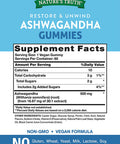 Ashwagandha Gummies | Vegan, Non-GMO, & Gluten | 60 Tropical Flavor Gummies | by Natures Truth