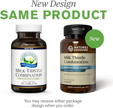 Nature'S Sunshine Milk Thistle Combination 90 Tablets