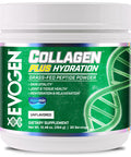 Evogen Collagen Plus Hydration - Grass-Fed Collagen for Women & Men | Collagen Peptides Powder | Collagen Powder Supporting Skin Vitality Hydration Joint & Tissue Health | Unflavored | 30 Servings