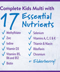 New Chapter Kids Multivitamin Gummies - 50% Less Sugar, Kids Gummy Vitamins with Vitamins C, D3 & Zinc, Non-GMO, Gluten Free, Berry-Citrus, 60ct