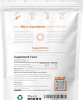Micro Ingredients Vitamin D3 5000 IU with K2 100 mcg 300 Soft-Gels | K2 MK-7 with D3 Vitamin Supplement 2 in 1 Support Immune Heart Joint Teeth & Bone Health - Easy to Swallow