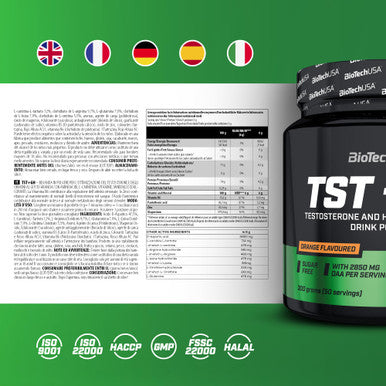 BioTechUSA TST + GH Orange 300g