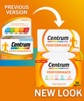 Centrum Performance Multivitamin Tablets For Men And Women Vitamins With 21 Essential Nutrients Including Vitamin C D And Iron 30 Ct (Packaging And Tablet Colour May Vary Slightly)