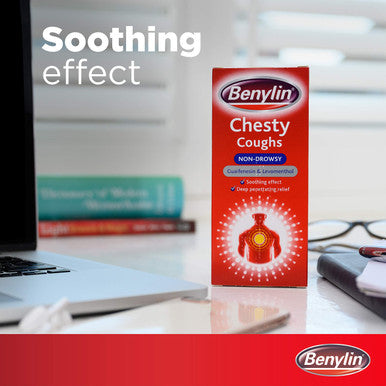 BENYLIN Chesty Cough Non-Drowsy Mixture Syrup - 300ml