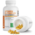 Bronson Vitamin B Complex With Vitamin C - Immune Health, Energy Support & Nervous System Support - Non-Gmo, 250 Vegetarian Capsules