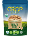 NUT CRAVINGS - Raw Brazil Nuts, Unsalted, No Shell, Whole, (16oz - 1 LB) Packed Fresh in Resealable Bag - Kosher Healthy Snack, Food Assortments
