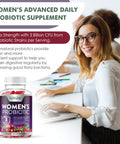 Built Nature Built By Nature Probiotics For Women Gummies 3 Billion Cfu, 6 Probiotic Strains With Cranberry Supplement, Digestive, Immune, Vaginal & Urinary Health, Shelf Stable, 60 Gummy