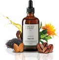 Sacred Grove Nourishing Hair Oil With Blackseed & Coffee Bean Oil | Non-Sticky Herbal Hair Oil For Dry Itchy Scalp | Suited For Men, Women & Children | 100 Ml