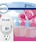 Febreze Plug In Downy April Fresh Scent 1 Warmer 2 Oil Refills