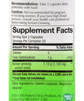 Nature's Way Korean Ginseng Root - 50 Capsules