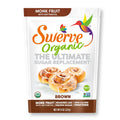 Swerve Organic Monk Fruit Brown Zero Calorie Sweetener, Plant-Based, Kosher, Keto Friendly, USDA Certified Organic, Gluten Free & Non-GMO, 8 Ounce