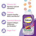 Caltrate Chewables 600 +D3 Plus Minerals Calcium And Vitamin D Sugar 60 Count