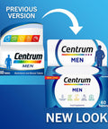 Centrum Men Multivitamin & Mineral Tablets 24 Essential Nutrients Including Vitamin D Complete Multivitamin 60 Tablets