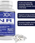 Genex Formulas Nr Nicotinamide Riboside 300Mg (3 Pack) Nad+ Precursor For Healthy Aging - Gmp-Certified, Non-Gmo, Gluten-Free, Vegetarian