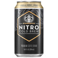 Starbucks Nitro Cold Brew Coffee, Black Unsweetened, 9.6oz Can
