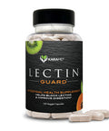 Karamd Lectin Guard | Lectin Blocker Gut & Colon Health Supplement | Slippery Elm, Bladderwrack, Sodium Alginate, Okra, Kiwi & Papaya | Natural Vegan Friendly, Non-Gmo & Gluten Free (30 Servings)