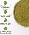 Banyan Botanicals Moringa Leaf Powder - Usda Certified Organic - Moringa Oleifera - Sun Dried - Raw Herbal Superfood - Natural Energy Boost For Optimal Wellness *