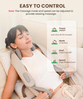 Cordless Neck Massager With Heat, 4D Deep Kneading Neck Shoulder Massager For Pain, Shiatsu Back Massager Pillow For Neck And Shoulder, Gifts For Men, Women