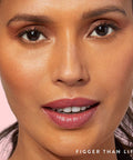 LAURA GELLER NEW YORK Jelly Balm Moisturizing Tinted Lip Balm - Figger Than Life - Hydrating Vitamin E - Semi-Shine Finish