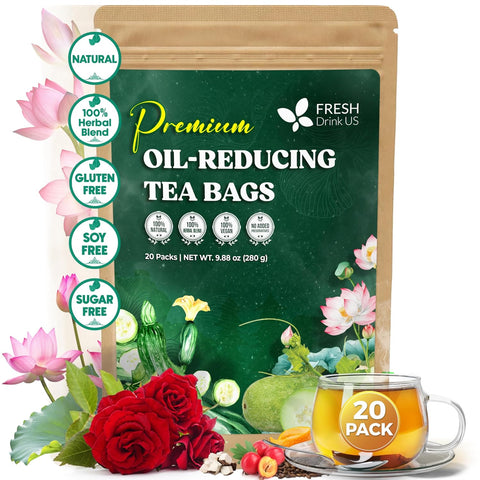 FreshDrinkUS, Premium 75 Mulberry Leaf Tea Bags, 100% Natural & Pure from Mulberry Leaves. Loose Leaf Herbal Tea. Made with Natural Material Tea Bags. No Sugar, No Caffeine, No Gluten, Vegan.