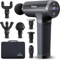 Turonic Gm5 Handheld Massage Gun - Deep Tissue Percussion Massager For Muscle Relaxation, 20 Speeds, 7 Heads, Easy-To-Use, Quiet And Powerful For Athletes Personal Use, Shoulder, Leg, Foot, Back, Body