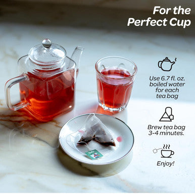 Lazi ka Lazika Herbal Tea Variety Pack Digestion Tea Assortment Tea Sampler Set Assorted Tea Variety Pack with Pyramid Tea Bags Herbal Teas Tea Set 54 Counts