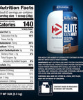 Dymatize Elite 100% Whey Protein Powder Rich Chocolate 5 Pound