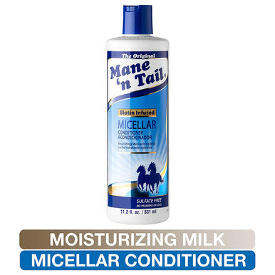 Mane n Tail Micellar Conditioner Biotin Infused Creamy White 11.2 Ounce