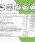 Supersmart MultiMineral Complex Provides Calcium Chromium Iodine Boron Magnesium Selenium Zinc Potassium NoGMO Gluten Free 90 Vegetarian Capsules