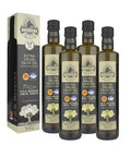 Ellora Farms, Greek Extra Virgin Olive Oil, Single Estate PDO Messara, Greece, Non GMO, cold-pressed, Polyphenol, Glass Bottle, 17 FL oz
