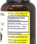 Barlowe's Herbal Elixirs Black Maca Extract 10:1-60 700mg VegiCaps - Stearate Free, Glass Bottle!