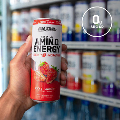 Optimum Nutrition Amino Energy + Electrolytes Rtd Strawberry 450 G