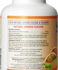 Sunkist Chewable Vitamin C and D Tablet, Juicy Orange, 500mg