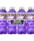 POWERADE Electrolyte Enhanced Zero Sugar Grape Sports Drink, 20 Ounce (Pack of 8) | Sugar-free Sport Beverage Enhanced with Electrolytes | 50% More Electrolytes vs. the Leading Sports Drink (per 12oz serving)*