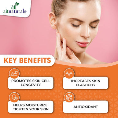 Aitnaturals Anti-Cellulite Massage Oil - 240ml | Firming Soothing & Toning Formula Infused with Collagen & Stem cell | Targets Cellulite on Hips Abdomen & Thighs | Unique Blend for Smoother Skin