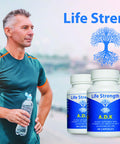 Life Strength Adk 90 Ct Physician Formulated Vitamins A1, D3 & K2 (As Mk7) Bone, Heart & Immune System Support Gluten Free, Soy Free, Non-Gmo (90 Count Pack Of 1)