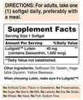 Puritan's Pride Lutein 40mg With Zeaxanthin Supports Eye Health 120 Count (Pack of 2)